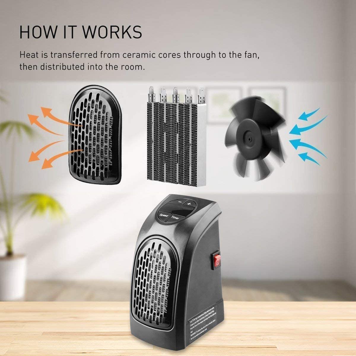 Portable Room Heater Electric Energy Efiicient Mini Heaters Portable Mini Room Heater