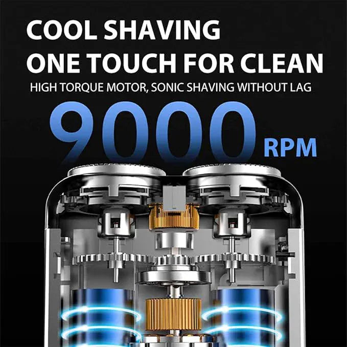 Portable Rotary Dual Ring Electric Shaver Portable Rotary Dual Ring Electric Shaver