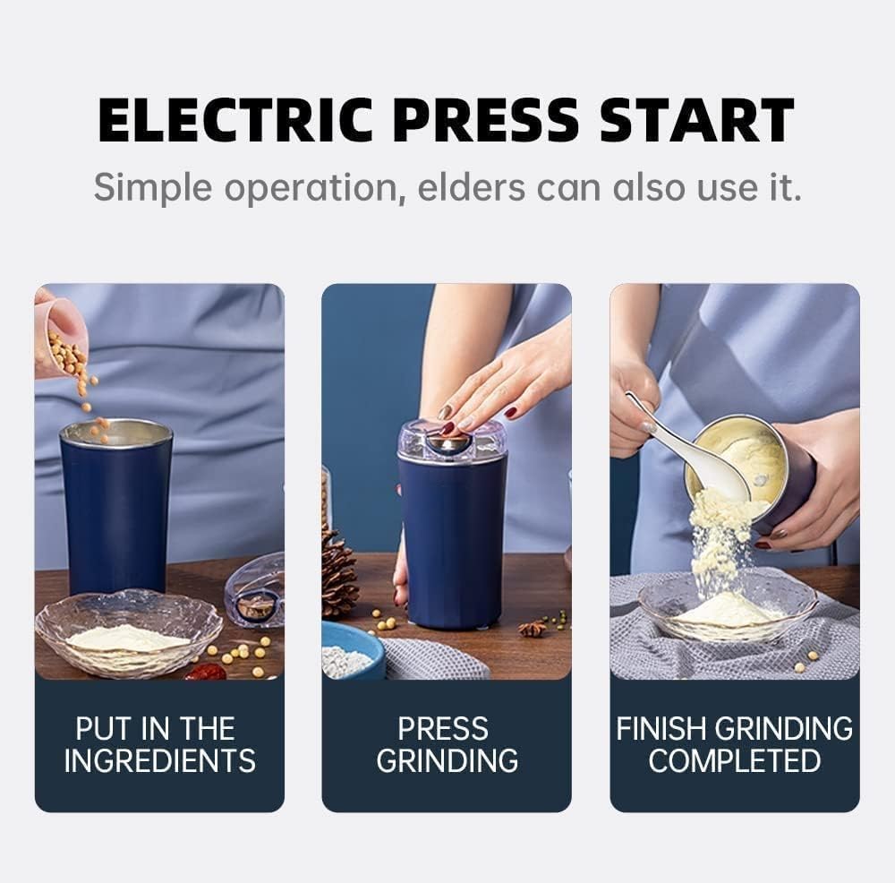 Portable Spice & Coffee Grinder | Grind Machines Coffee Blender Bean Grinder Machine For Home  Portable Spice & Coffee Grinder