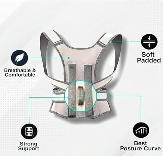 Postuzen™ | Posture Corrector Shoulder Straps Back Supporter Correcting Postuzen™ Posture Corrector & Back Support Belt Zaavio®