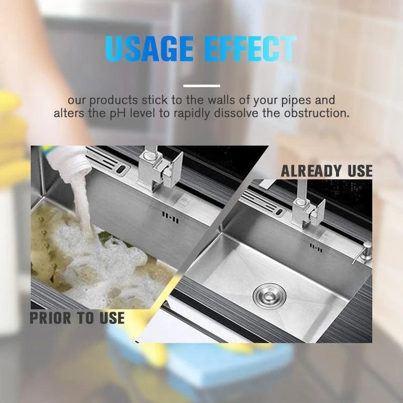 Powerful Drain & Sink Cleaner (Set of 2) Pack of 2 Powerful Drain & Sink Cleaner (Set of 2)