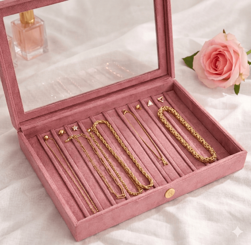 Premium Chain & Necklace Organizer Box Premium Chain & Necklace Organizer Box