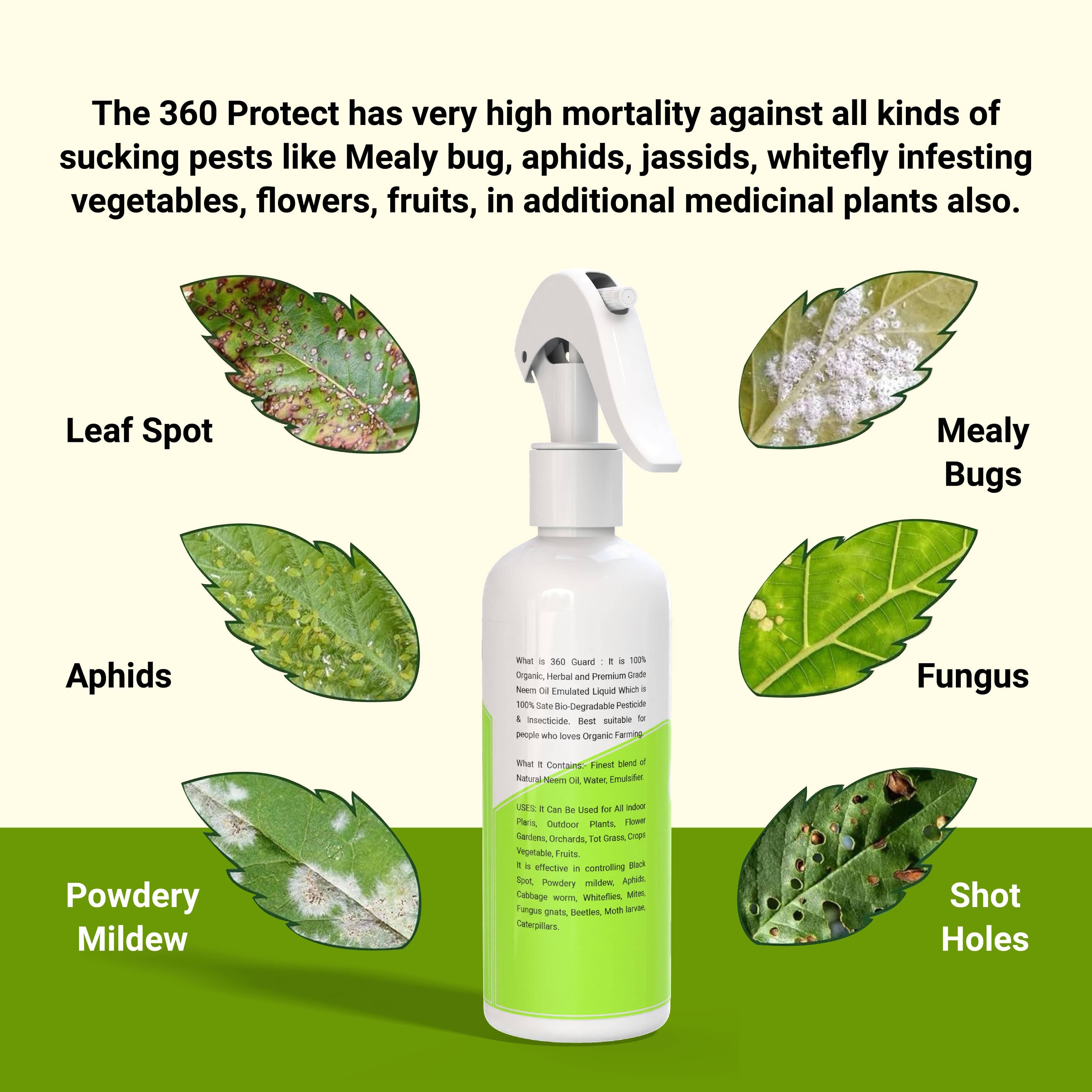 Pure Neem Plant Protection Spray (Buy 1 Get 1 Free) | Neem Oil Succulent Plants Herb Plant Trees Pure Neem Plant Protection Spray (Set of 2)