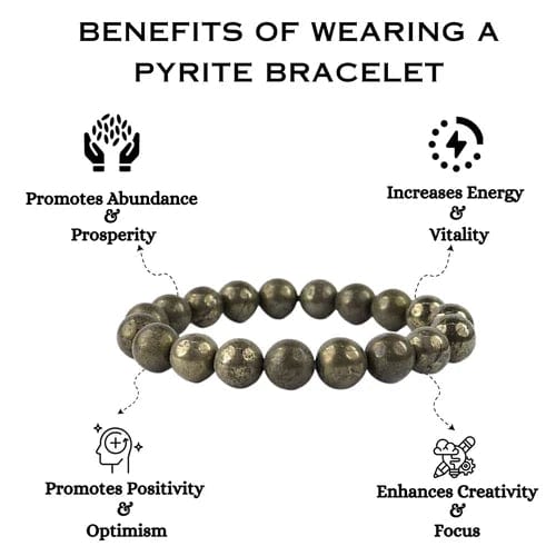 Pyrite Bracelet (Buy 1, Get 1 Free) Pack of 2 Pyrite Bracelet (Buy 1, Get 1 Free)