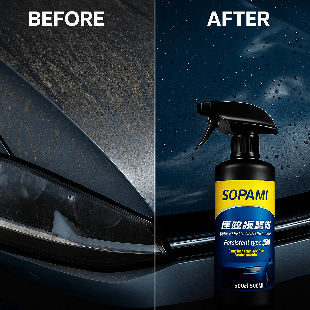 Quick Effect Ceramic Coating Spray (Set of 2) | Ceramic Coating For Ceramic Car Spray Paint Protection Cleaning Quick Effect Ceramic Coating Spray (Set of 2)