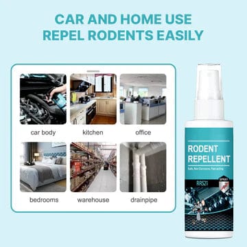 Rat Repellent Spray For Car and Home (Set of 3) Rat Repellent Spray For Car and Home (Set of 3)