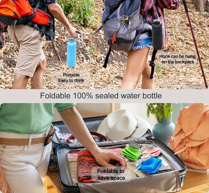 Reusable Foldable Silicone Water Bottle Reusable Foldable Silicone Water Bottle