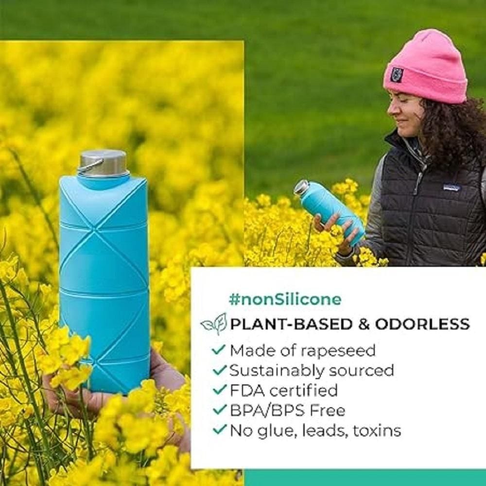 Reusable Foldable Silicone Water Bottle Reusable Foldable Silicone Water Bottle