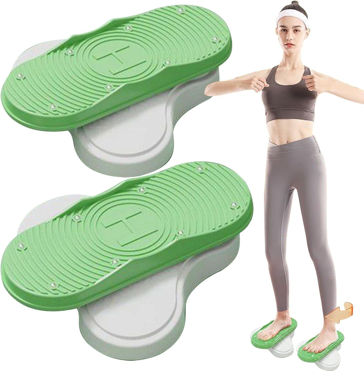 Rotating Twist Plate | Weight Loss Exercise Fat Burning Yoga Exercises Workout Waistixo™ Rotating Twist Plate Zaavio.co®
