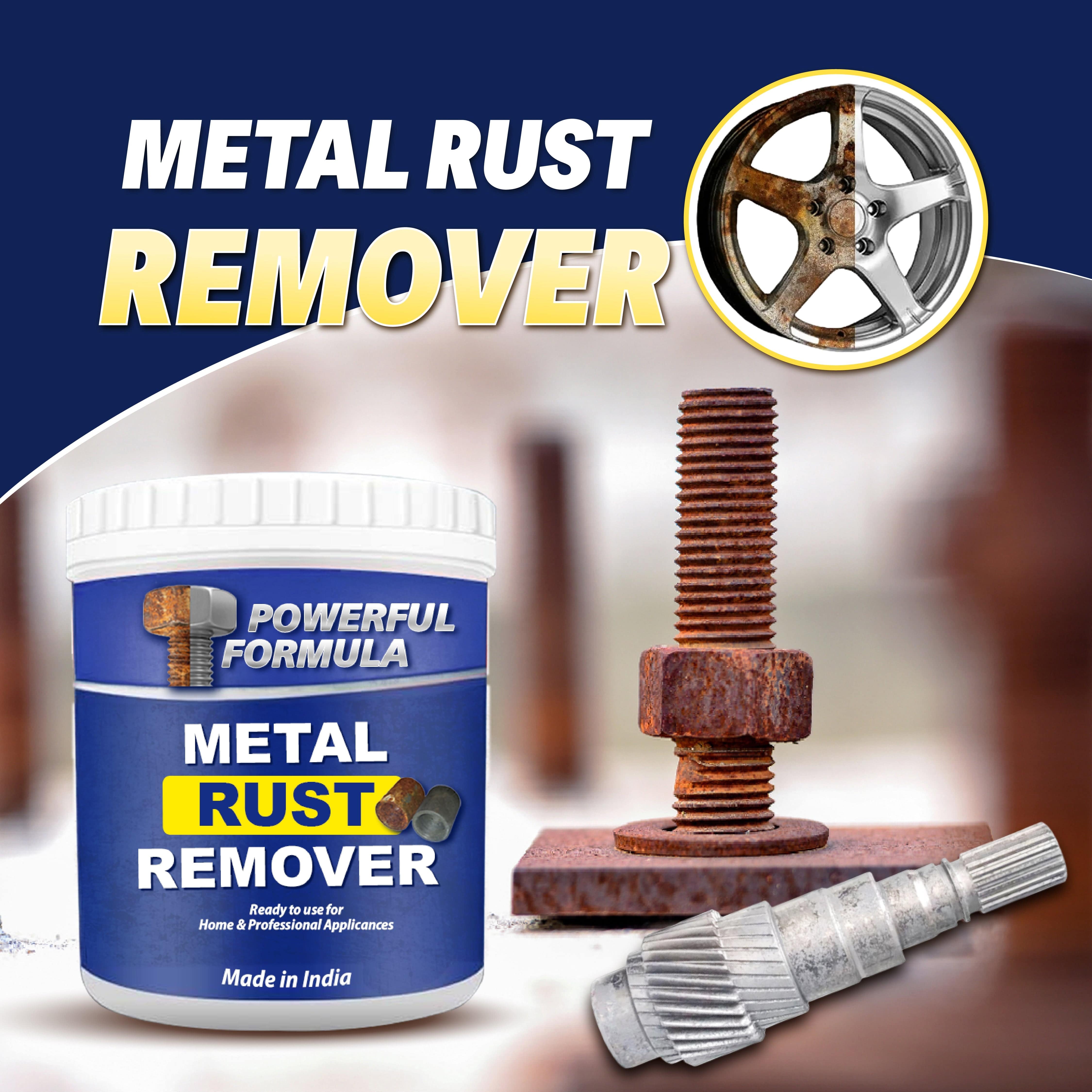 Rust Remover For Metal Cleaner Steel Rust Remover Rusty Tools Pack of 2 Powerful Rust Remover (Set Of 2)