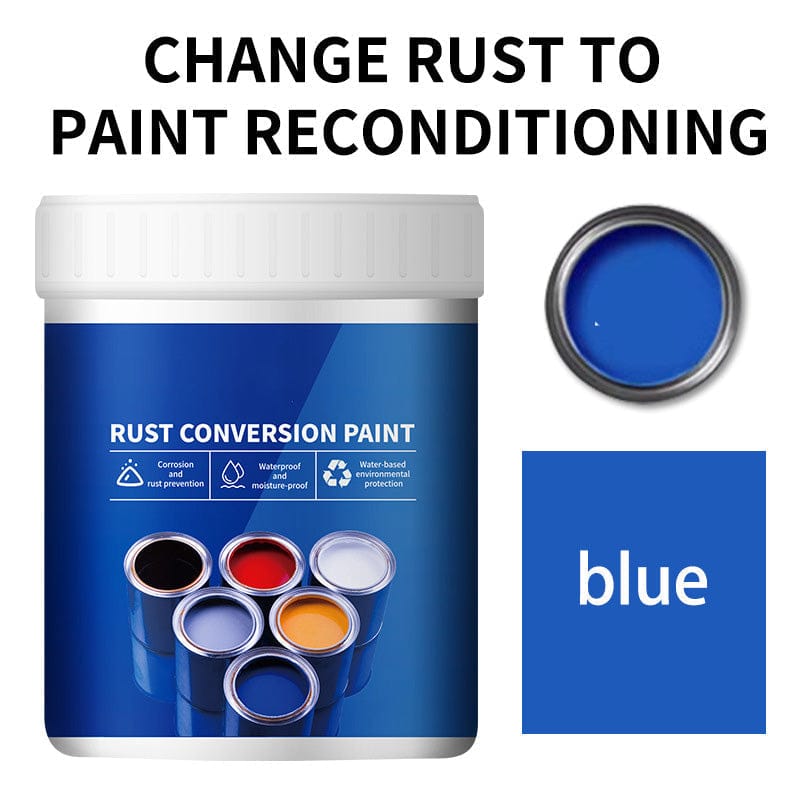 RustReactxo (Set of 2, 300ml Each) | Primer Paint Home House Coat Paints Anti Rust Metalwork  Building & Hardware RustReactxo Rust Converter Paint (Set of 2, 300ml Each)