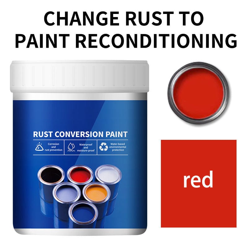 RustReactxo (Set of 2, 300ml Each) | Primer Paint Home House Coat Paints Anti Rust Metalwork  Building & Hardware RustReactxo Rust Converter Paint (Set of 2, 300ml Each)