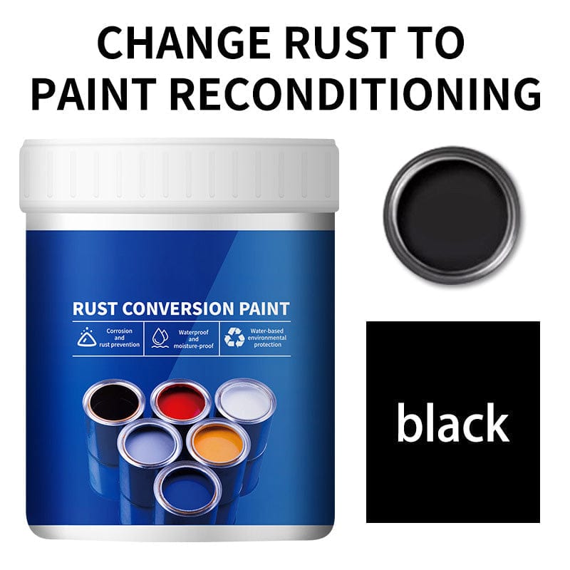 RustReactxo (Set of 2, 300ml Each) | Primer Paint Home House Coat Paints Anti Rust Metalwork  Building & Hardware RustReactxo Rust Converter Paint (Set of 2, 300ml Each)