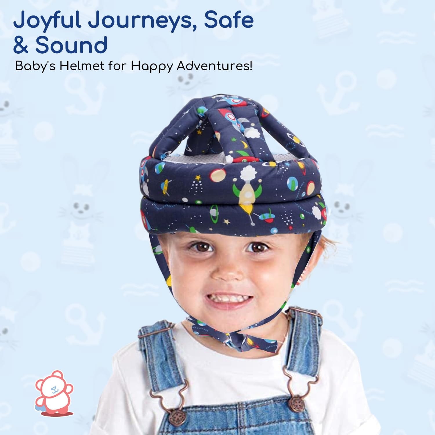 SafetySoftie™  | Baby Products Cute Infants Safety Helmet Soft For Infant SafetySoftie™ Baby Helmet Zaavio®
