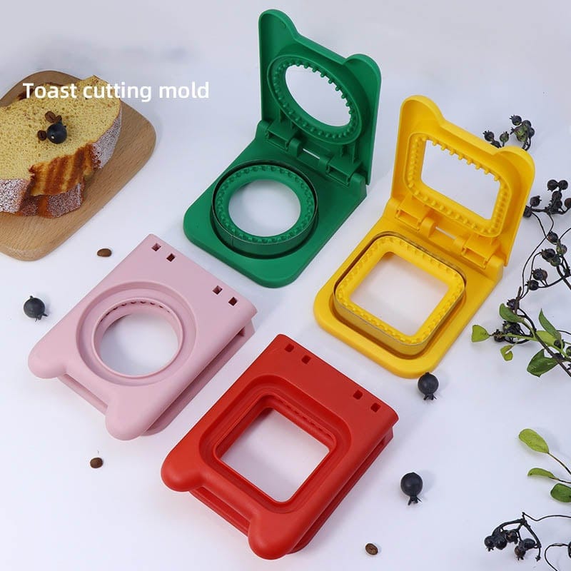 Sandwich Molds Cutter and Sealer | Shape Mini Cutter Sandwich Bread Shapes Cutter Set Sandwich Molds Cutter and Sealer
