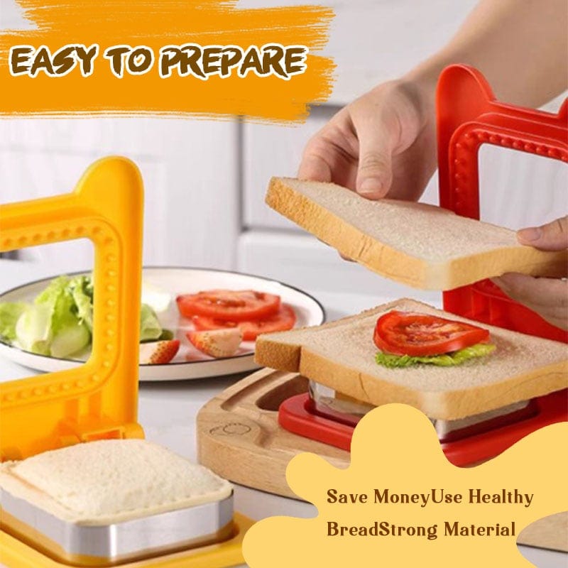 Sandwich Molds Cutter and Sealer | Shape Mini Cutter Sandwich Bread Shapes Cutter Set Sandwich Molds Cutter and Sealer