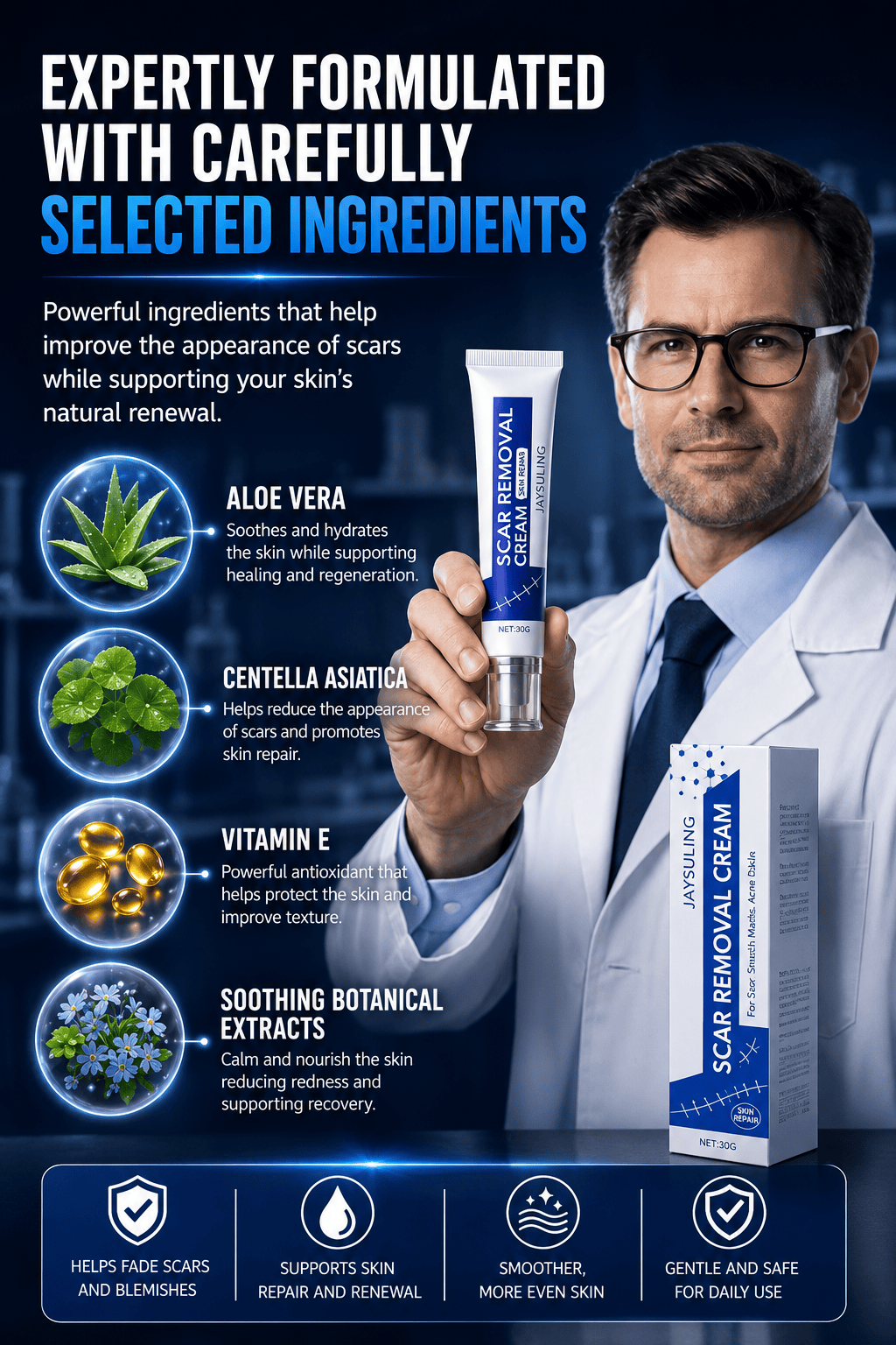 ScarSmooth™- Great for all types of marks ScarSmooth™- Great for all types of marks