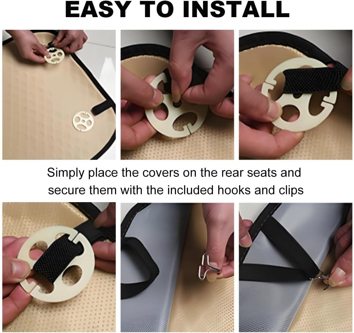 Seatcomfortxy™ | Car Seat Cover Automobiles Carrier Pads Seats Protector Comfort Seatcomfortxy™ Bottom Seat Covers for Cars Zaavio.co®