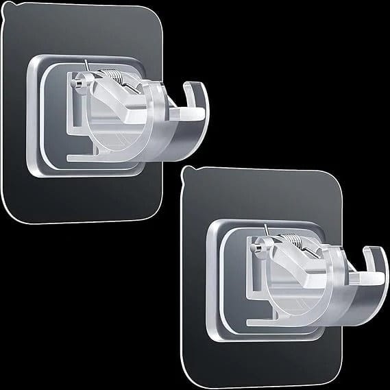 Self-adhesive Hooks | Wall Hook Hanger Hanging Curtain On Wall Self-adhesive Hooks (Set of 4)