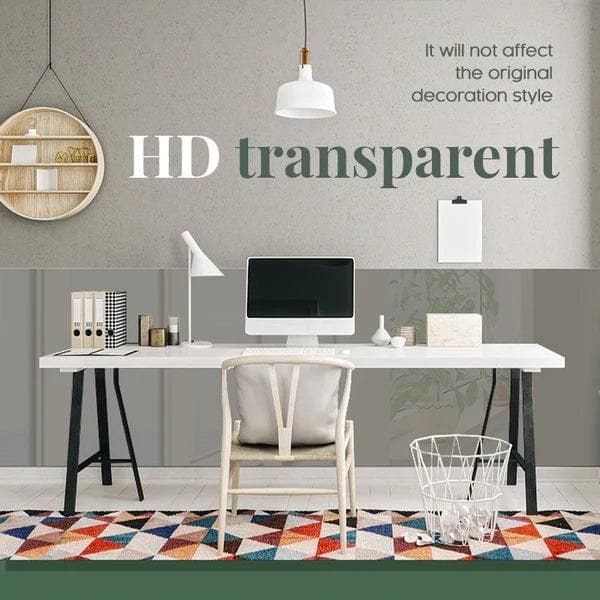 Self-adhesive Transparent Wall Protection Film (Set of 2) Self-adhesive Transparent Wall Protection Film (Set of 2)