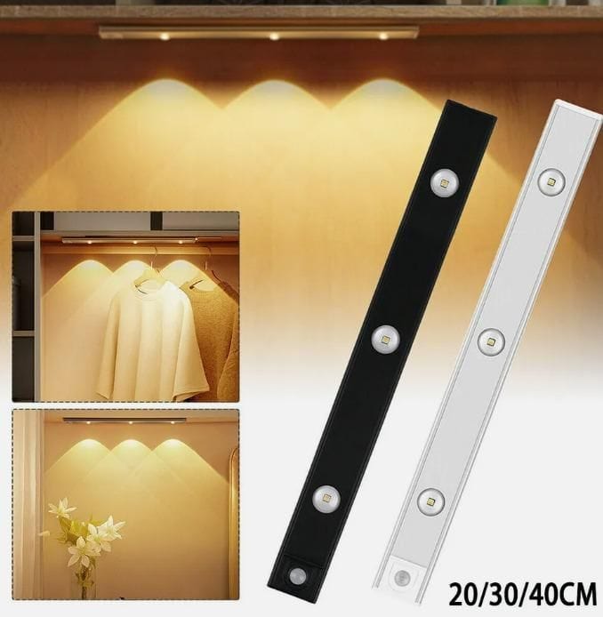 SenseShine™️ LED Motion Sensor Cabinet Light | Motion Sensor Light Movement Lightning Motion Detectors SenseShine™ LED Motion Sensor Cabinet Light Zaavio®