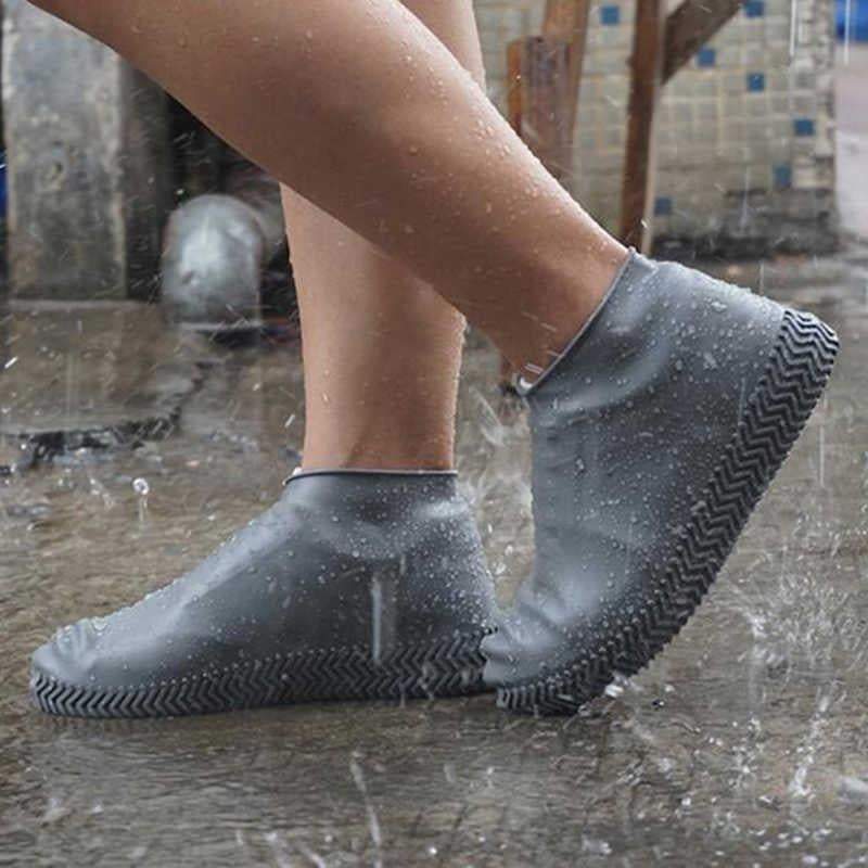 Shoeild | Waterproof Rainproof Shoes Cover Water Resistant Silicone Shoe Covers Shoeild (Pack of 2)