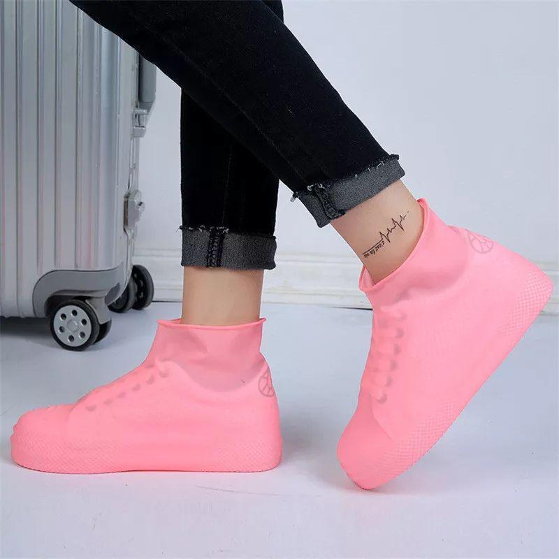 Shoeild | Waterproof Rainproof Shoes Cover Water Resistant Silicone Shoe Covers Shoeild (Pack of 2)