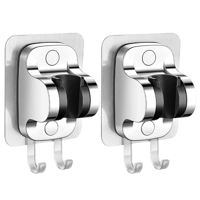 Shower Holder (Set of 2) | Shower Head Bathroom Accessories Stand Handle Holder Shower Holder (Set of 2)