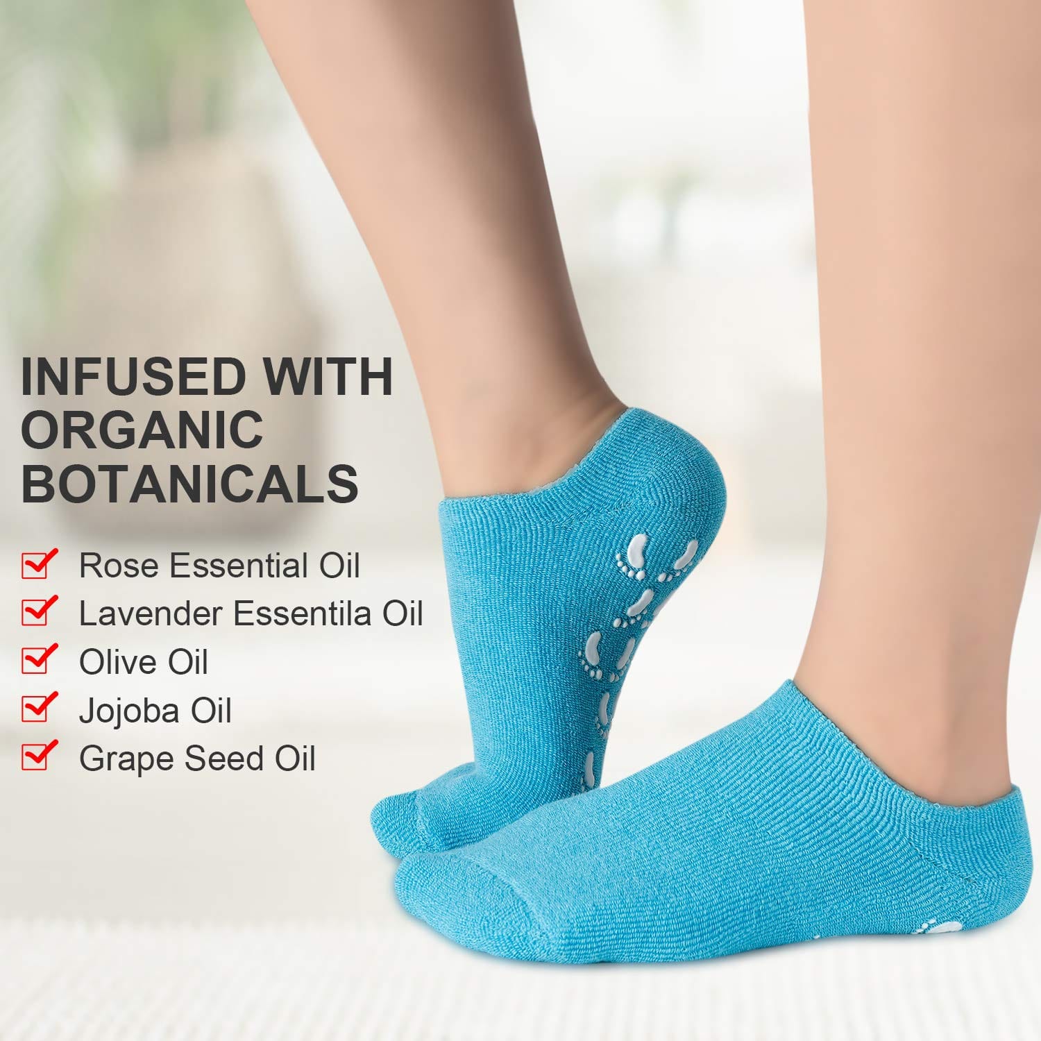 Silicon Spa Gel Socks Crack Heal Silicon Spa Gel Socks