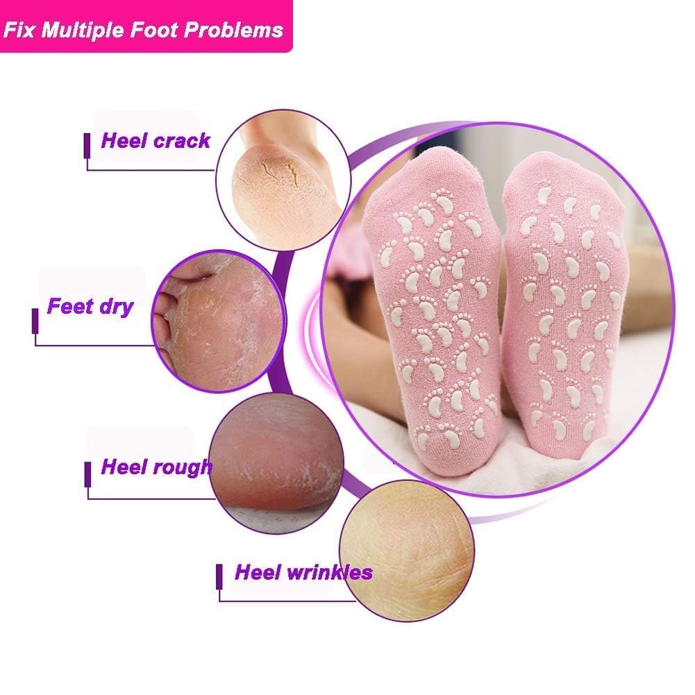 Silicon Spa Gel Socks Crack Heal Silicon Spa Gel Socks