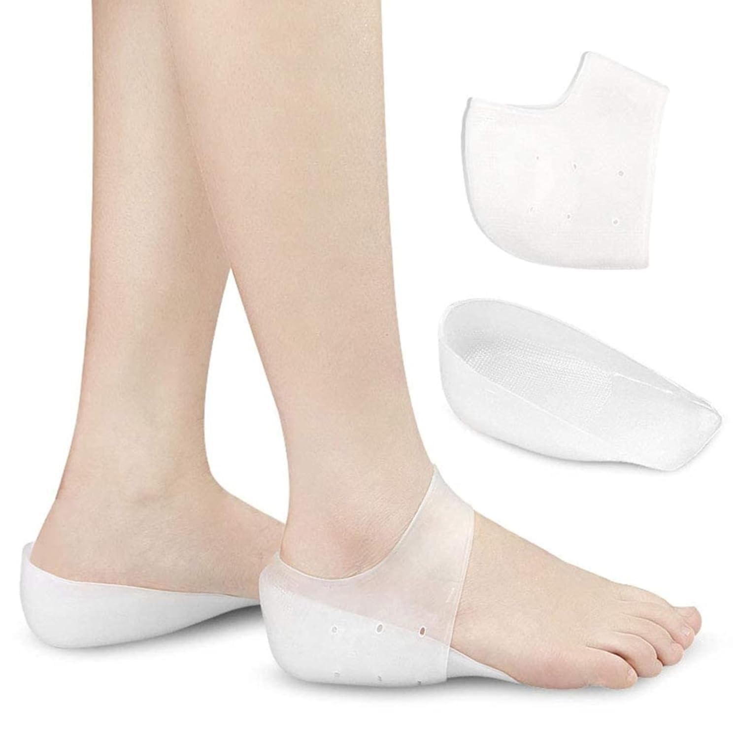 Silicone Height-Lifting Insoles | Height Enhancing Shoes Sole Pads Silicone Insoles Increasing Silicone Height-Lifting Insoles