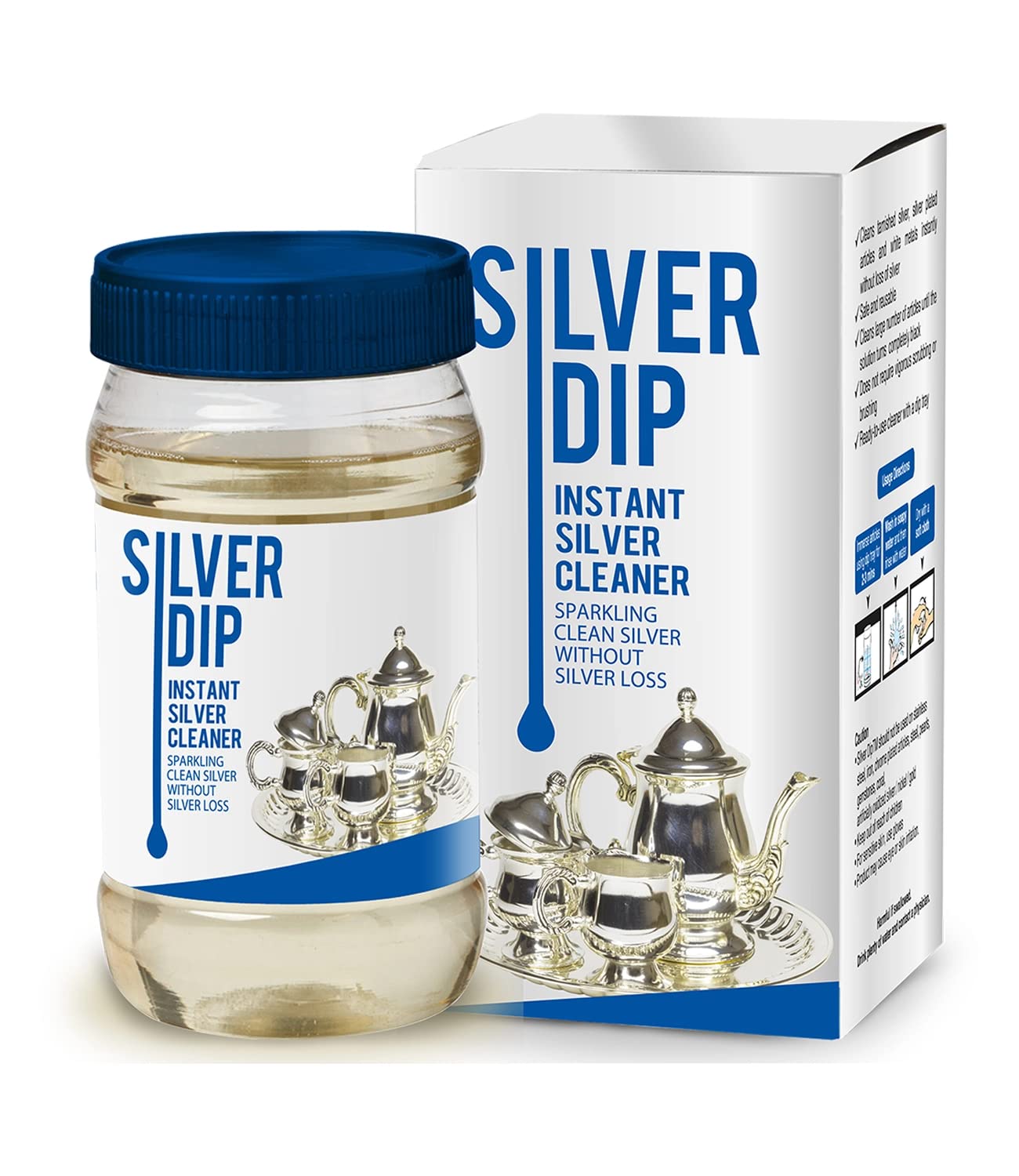 Silver Cleaner (Set of 2) Pack of 2 Silver Dip Cleaner (Set of 2)