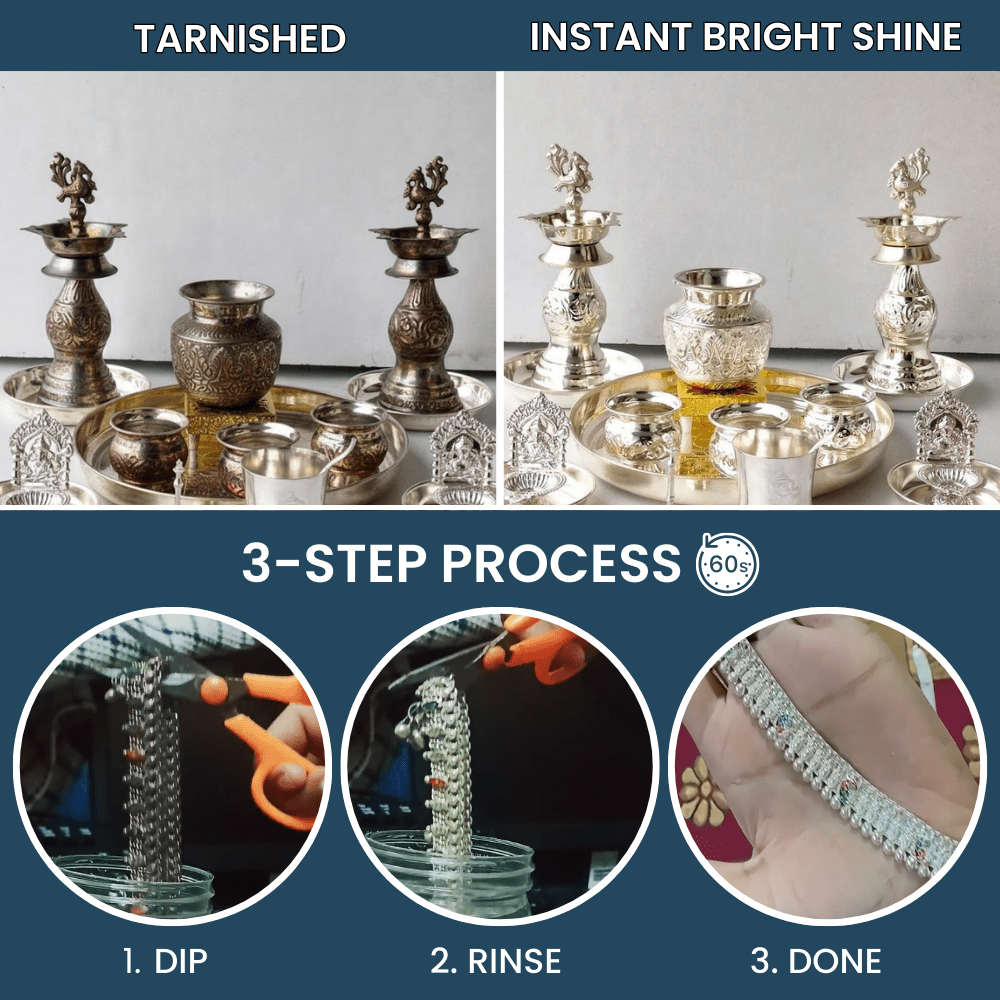 Instant Silver Cleaner (Buy 1 Get 1 FREE )
