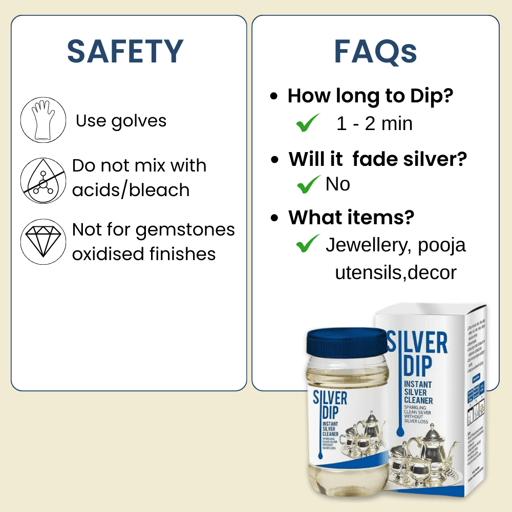 Instant Silver Cleaner (Buy 1 Get 1 FREE )