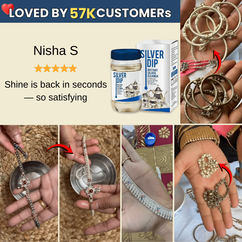 Instant Silver Cleaner (Buy 1 Get 1 FREE )