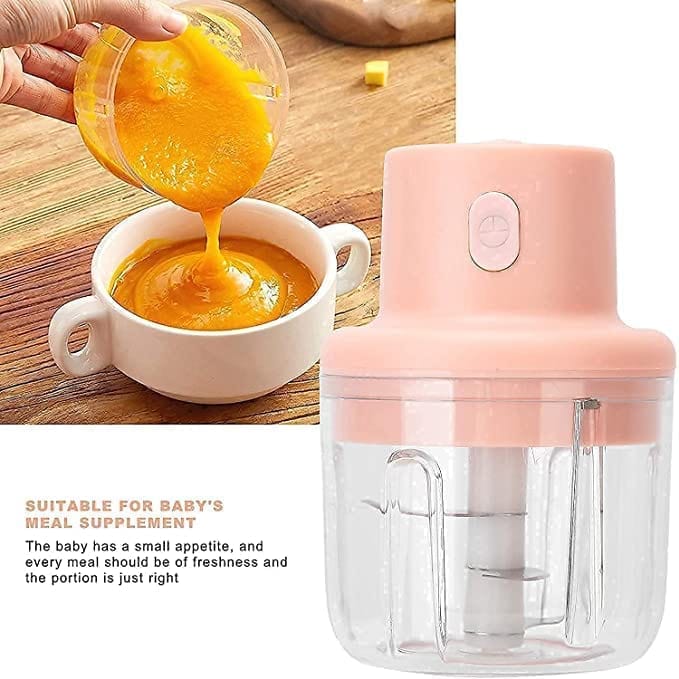 Slickix™ 2.0 | Mini Electric Vegetable Chopper Onion Tomato Chopper  Large Slickix™ 2.0 Food Processor Zaavio®