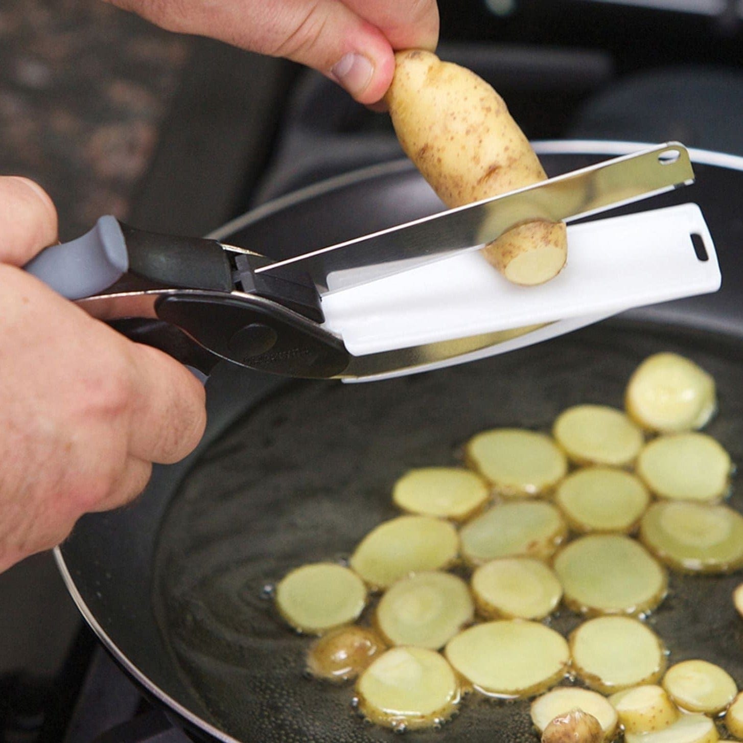 Slickut™ | Vegetable Cutter Chopper Hand Machine Onion Potato Carrot Cutter Slickut™ Zaavio®