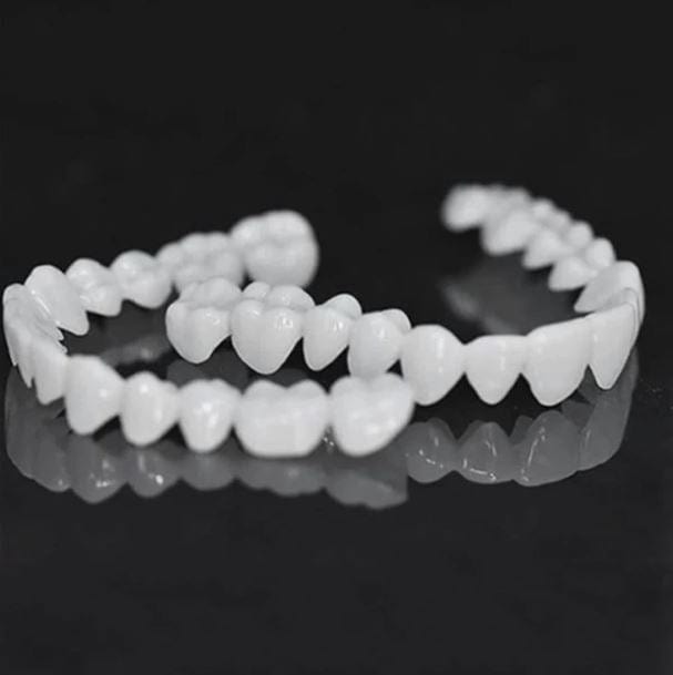 Snap-on Dentures | White Teeth Braces Clip On Veneer Teeth Perfect Dental Braces Snap-on Dentures