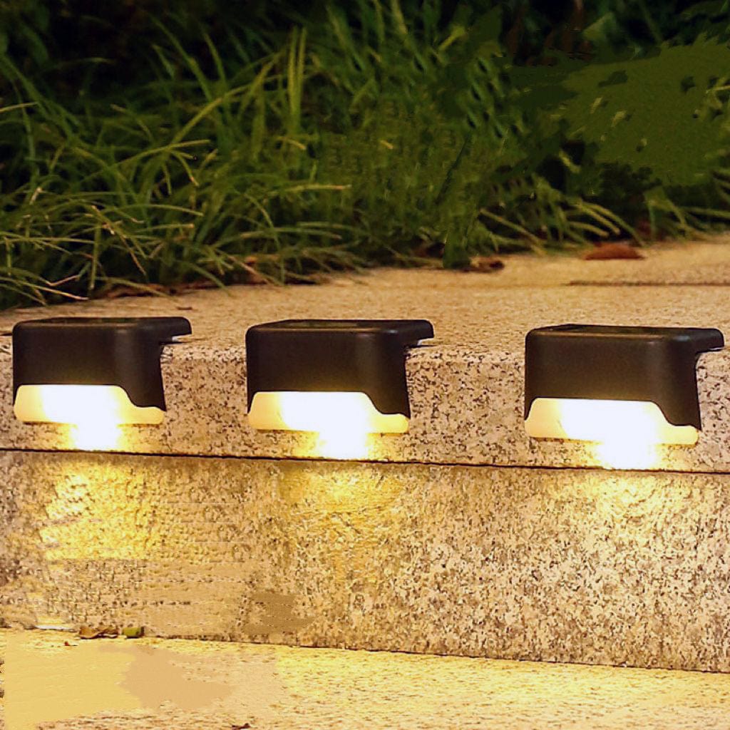Solar-powered Stair Lights (Pack of 8 Lights) - Image 1