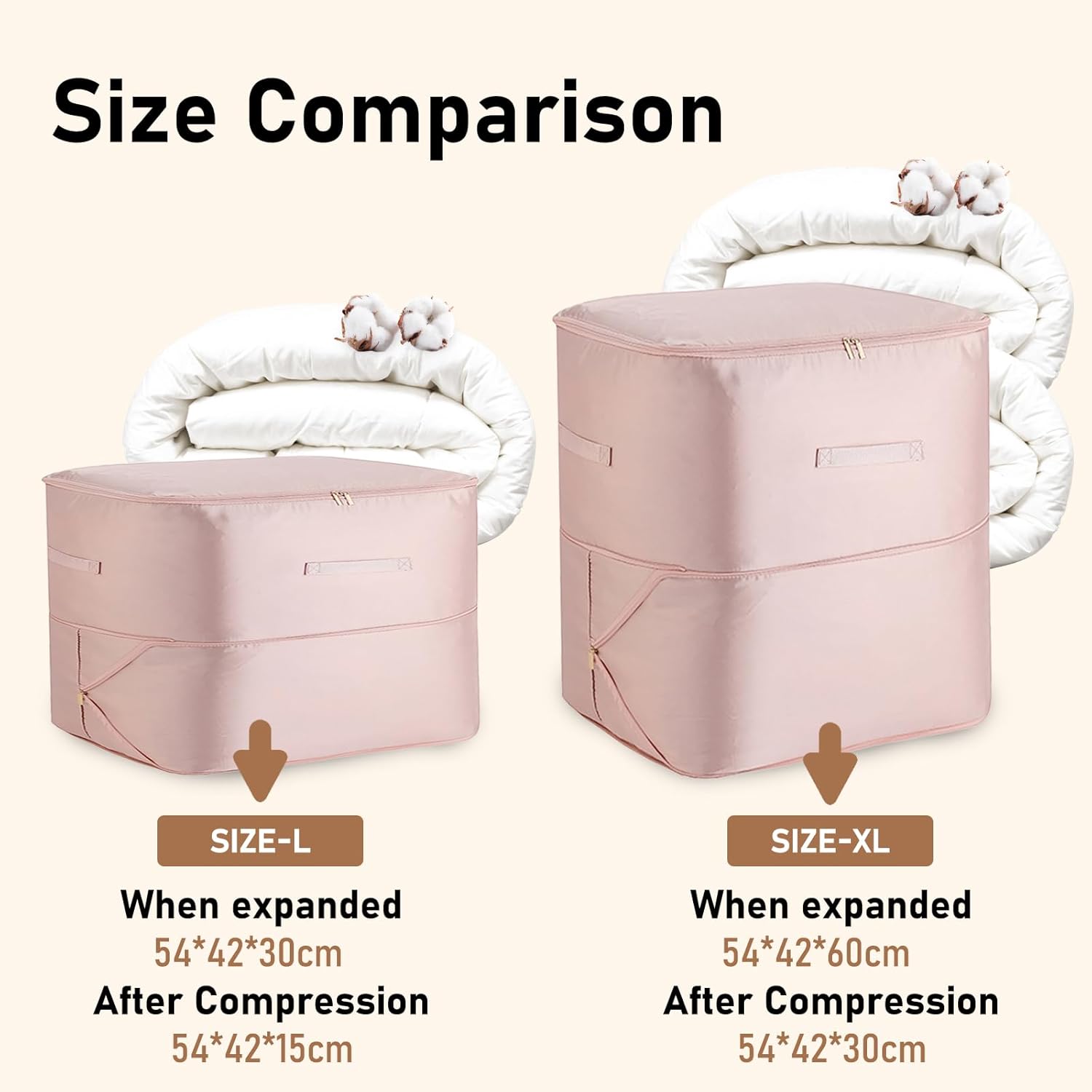 Space Saving Self Compression Organizer | Wardrobe Organiser Clothes Storage Bag Shelf Organizer Ultra Space Saving Self Compression Organizer