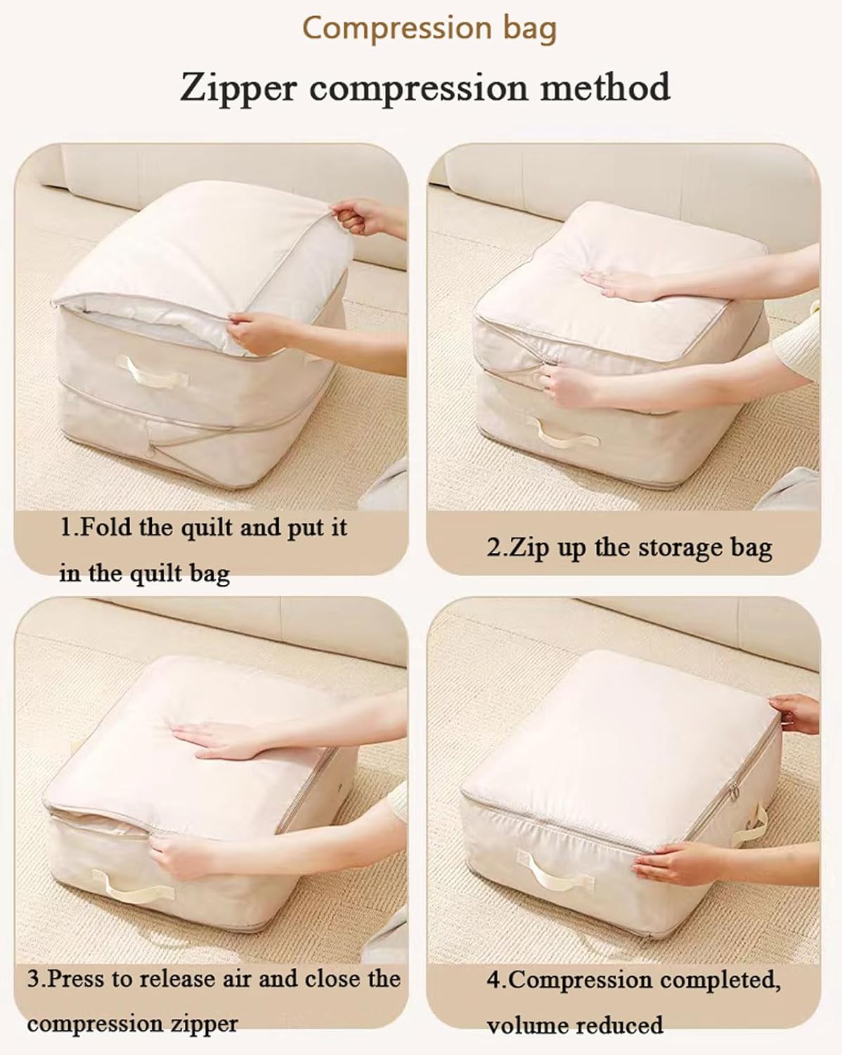 Space Saving Self Compression Organizer | Wardrobe Organiser Clothes Storage Bag Shelf Organizer Ultra Space Saving Self Compression Organizer