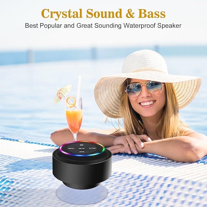 Splashzio™ | Bluetooth Speaker Portable Wireless Mini Speakers For Party  Splashzio™ Waterproof Bluetooth Speakers Zaavio®