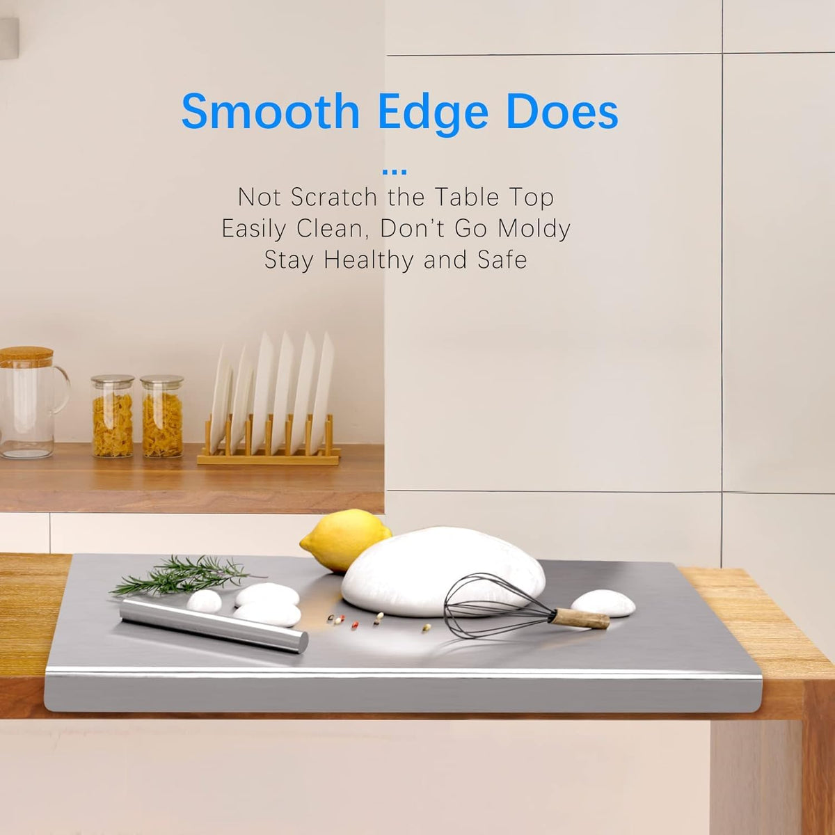 Stainless Steel Chopping Board Cutting Vegetables Board Stainless Steel Chopping Board (35x31cms)