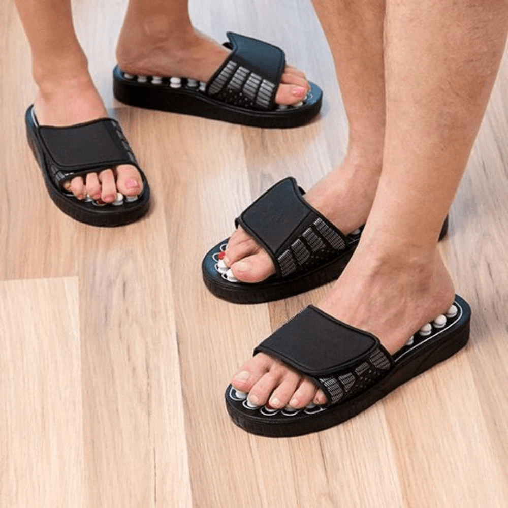 Steplaxo™ | Acupressure Slippers Massage Footwears Reflexology Slipper  9 Steplaxo™ Acupressure Slippers Zaavio®