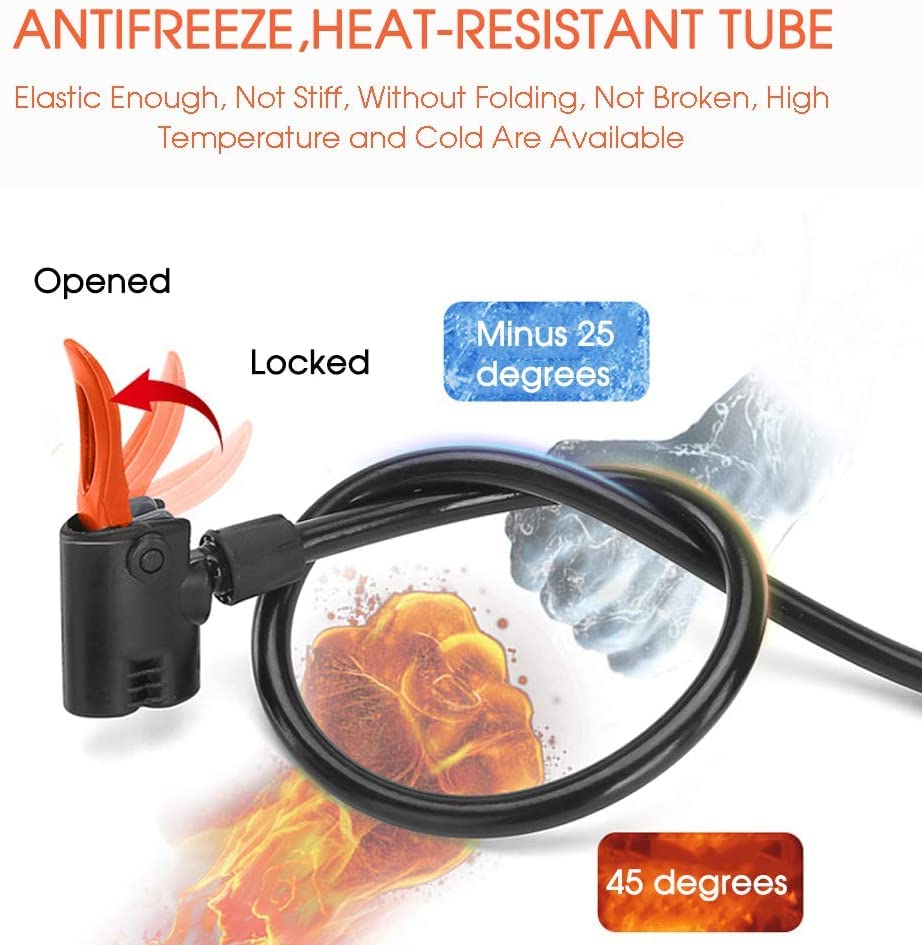 StepPumpzy | Cycle Pump Air Bike Tyre Auto Air Pressure Portable Foot Inflator StepPumpzy High Pressure Portable Foot Pump