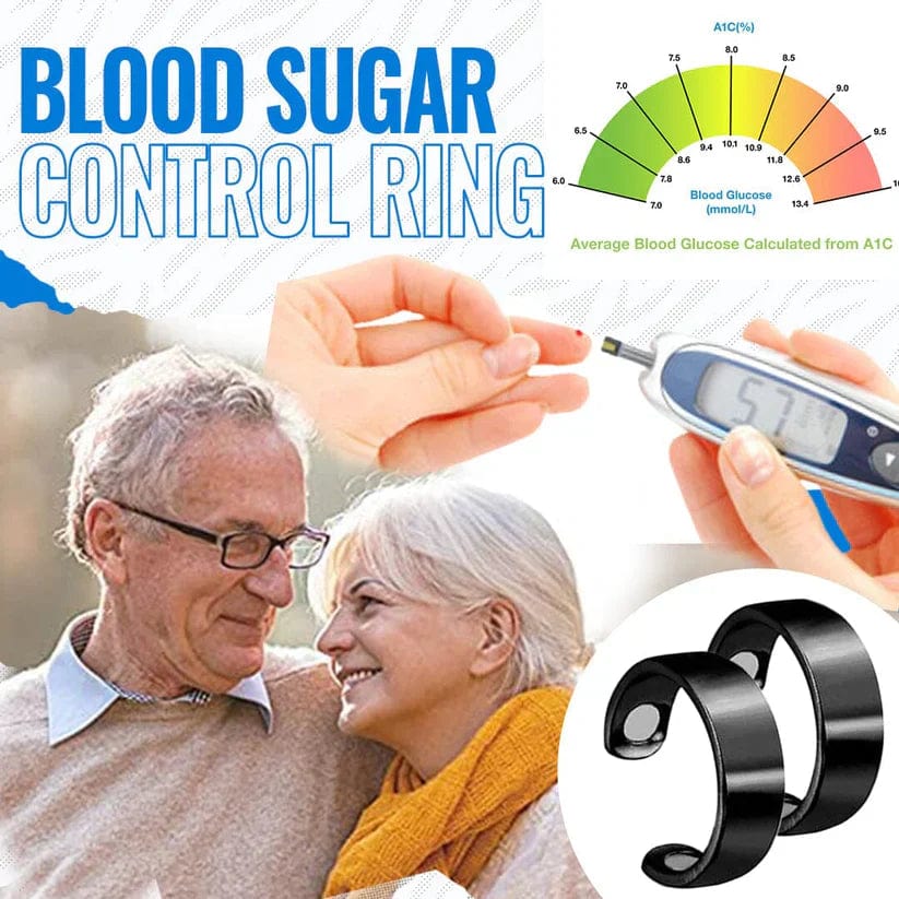 Sugar Control Magnetic Ring | Normal Sugar Blood Levels Control High Sugar Levels Sugar Control Magnetic Ring (Set of 2)