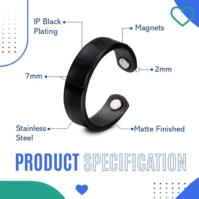 Sugar Control Magnetic Ring | Normal Sugar Blood Levels Control High Sugar Levels Sugar Control Magnetic Ring (Set of 2)
