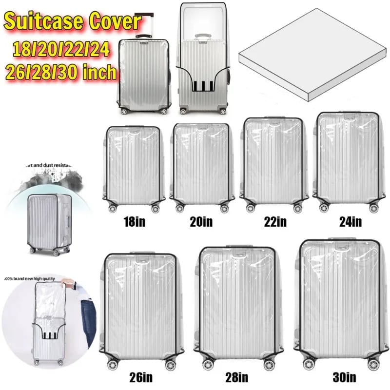 Suitcase Protective Cover – Waterproof, Dustproof, Scratch-Resistant