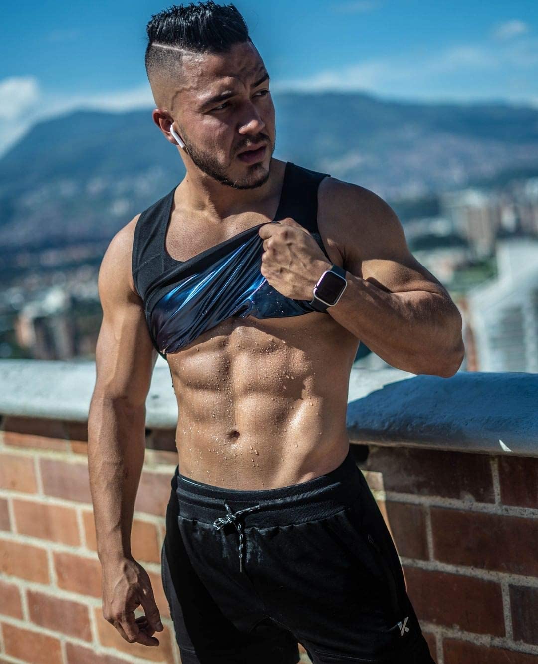 Sweat Shaper Vest | Body Sweat Shaper Hot Sweat Slimming Shaper Belt Large Sweat Shaper Vest