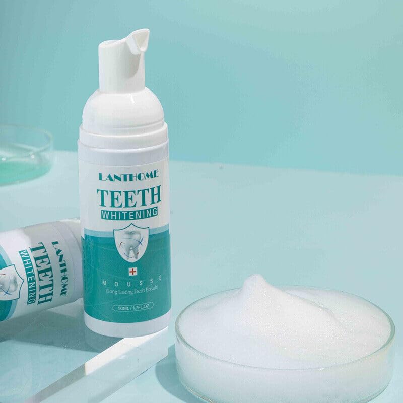Teeth Whitening Mousse Foam Toothpaste Dental Stain Tartar Remover Foam Toothpaste